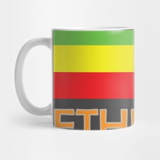 Beautiful Ethiopian flag Mug